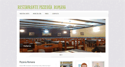 Desktop Screenshot of pizzeriaromana.es